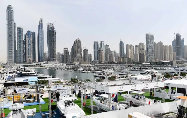 ​منطقة دبي هاربر الجديدة تستضيف الدورة الـ 28 لمعرض دبي العالمي للقوارب 2022