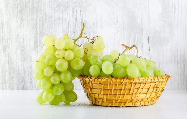 فوائد العنب الأخضر في مكافحة الشيخوخة